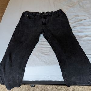Lee black wash jeans